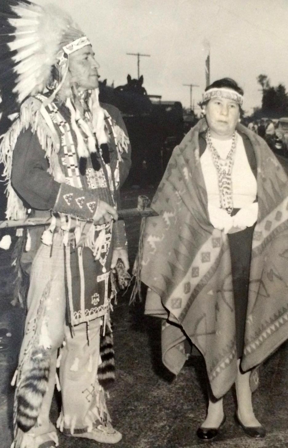 Heritage photograph of Burk Peters' grandparents Heritage photograph of Burk Peters' grandparents